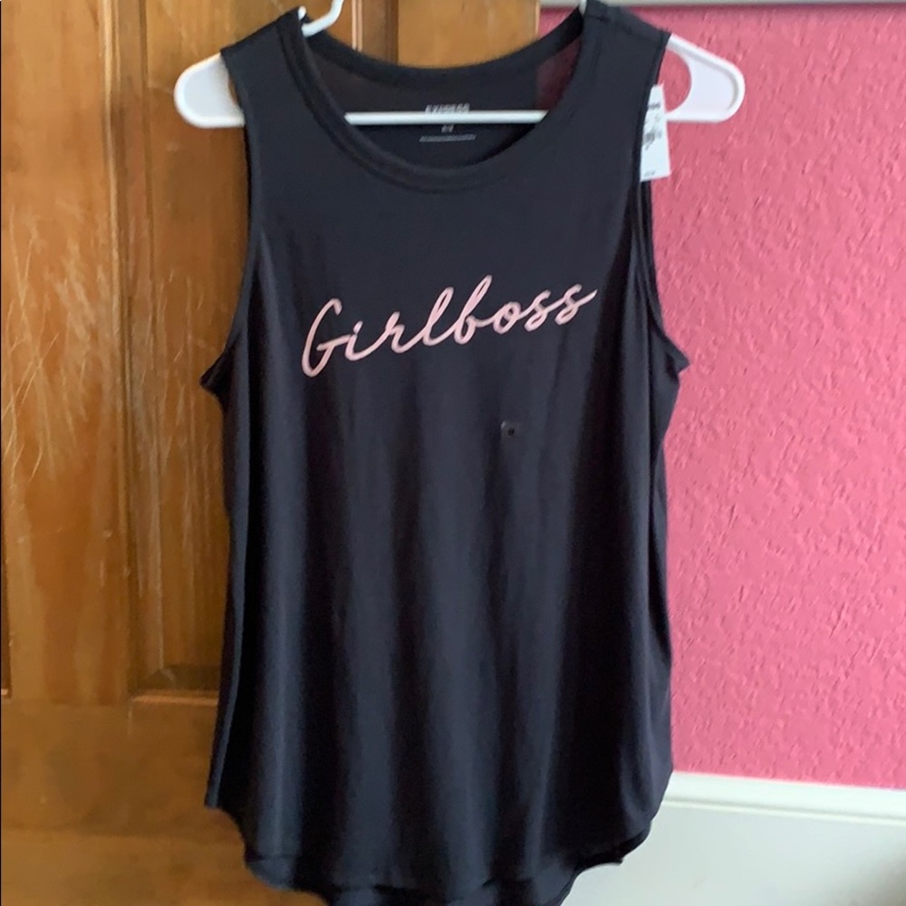 Express Black Tank NWT size M